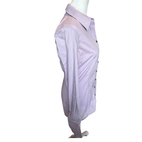Express Design Studio chic lavender collared button up S - Picture 2 of 5